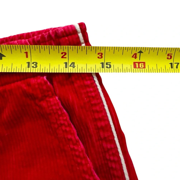 Vintage Andrew St. John Red Corduroy Pants Straight Cotton Retro M y2k - Picture 5 of 10
